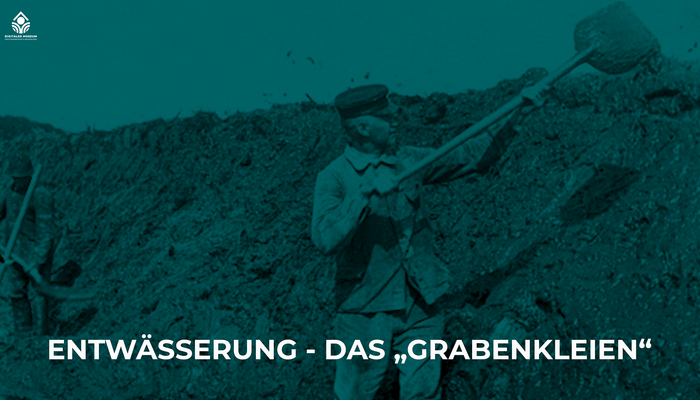 Entwässerung - Das "Grabenkleien"